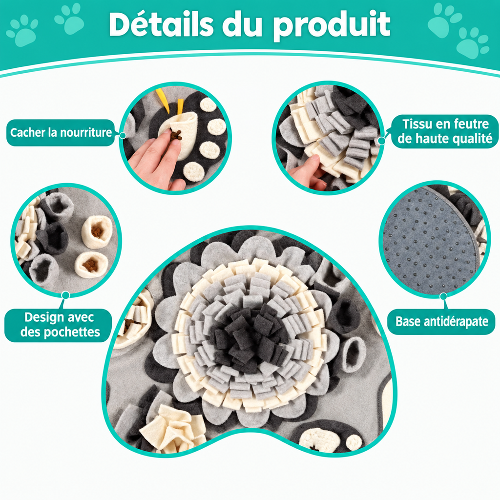 Tapis de Fouille pour Chien